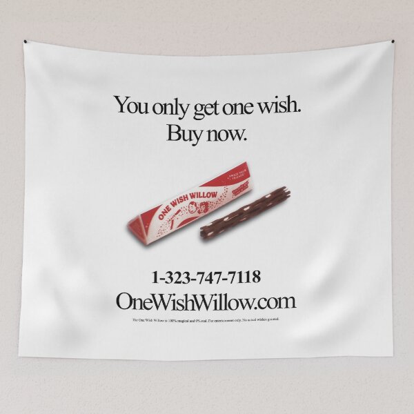 Item preview, One Wish Willow Ad | Obsession designed and sold by EigengrauART.