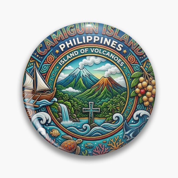 Item preview, CAMIGUIN ISLAND PHILIPPINES designed and sold by likbatonboot.