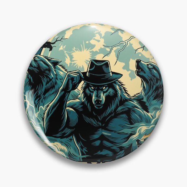 Item preview, Ironic Werewolf Fedora Meme Go Away Kitten designed and sold by Vermanartist.