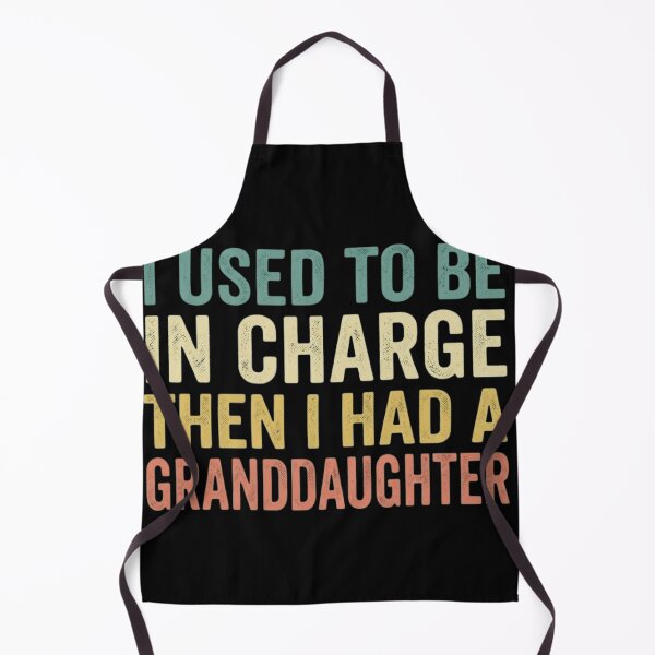 Item preview, I Used To Be In Charge Then I Had A Granddaughter Retro Vintage Gift designed and sold by haitrieuic96.