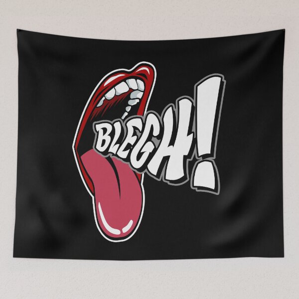 Item preview, Blegh Lips Scream Metalcore Fan Gift for Metalheads designed and sold by Say It With Ink.