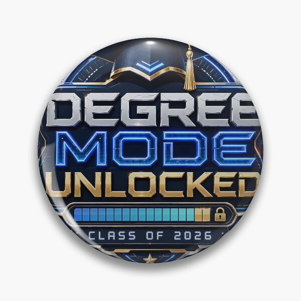 Item preview, Degree Mode Unlocked Class of 2026 Gamer Design designed and sold by Ned_Studio.