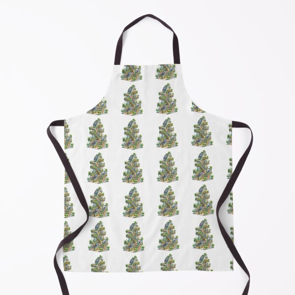 Item preview, Solarpunk Utopian Green City Eco Friendly Future designed and sold by PictoVibe.