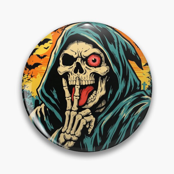 Item preview, Vintage Funny Dark Humor Pinkeye Reaper Comic Meme designed and sold by Vermanartist.