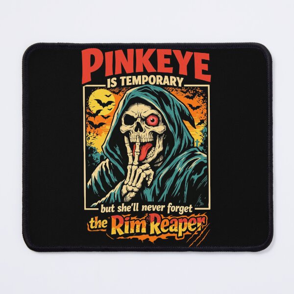 Item preview, Vintage Funny Dark Humor Pinkeye Reaper Comic Meme designed and sold by Vermanartist.