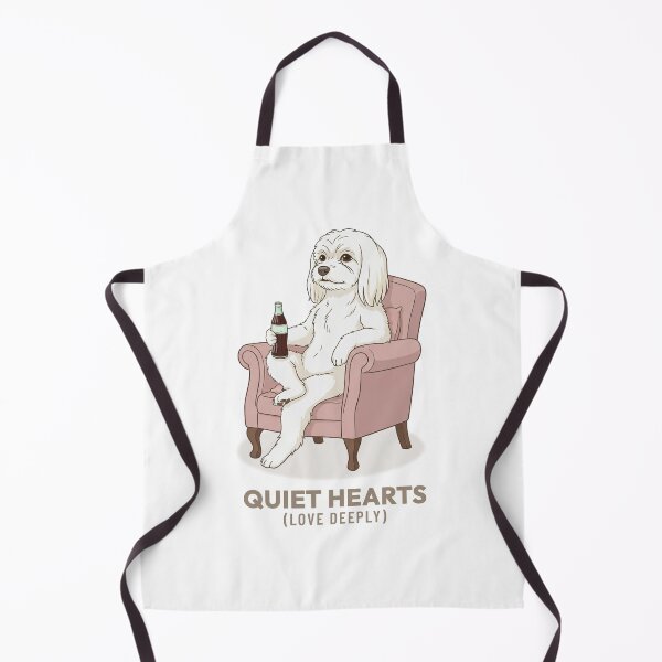 Item preview, Vintage Maltese Dog Drinking Soda Retro Illustration designed and sold by Cozy Vintage Animal.