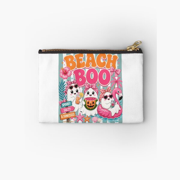 Item preview, Summerween Beach Boo Cute Ghost , Girly Vibes, Flamingo Coquette Halloween  designed and sold by BeaverFriends.