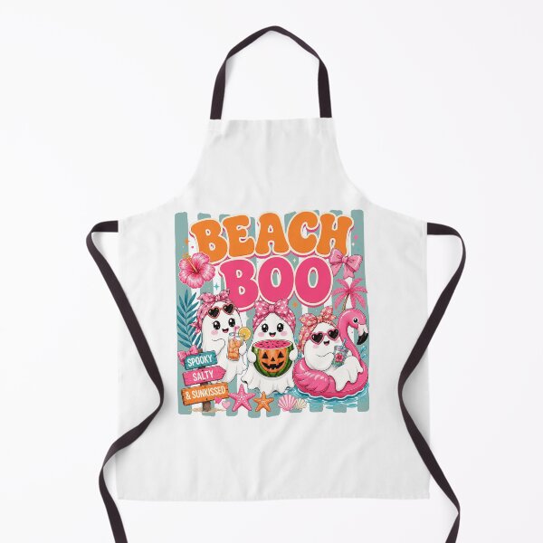 Item preview, Summerween Beach Boo Cute Ghost , Girly Vibes, Flamingo Coquette Halloween designed and sold by BeaverFriends.