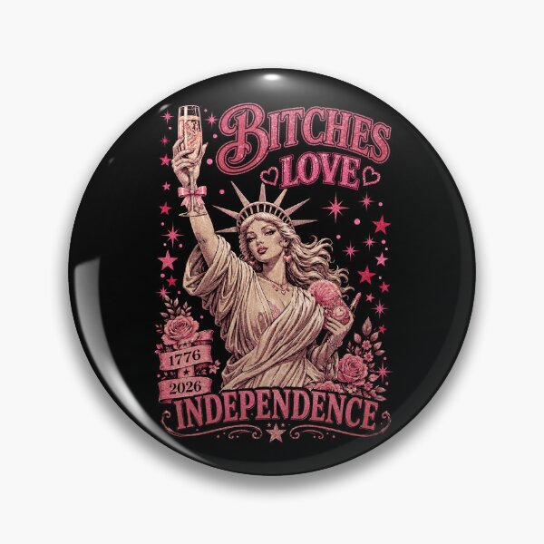 Item preview, Retro Bitches Love Independence - Funny 4th of July designed and sold by Ortigzitoun.