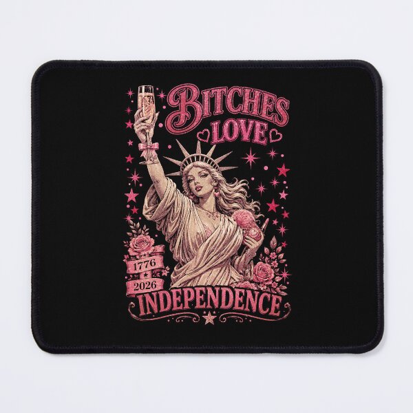 Item preview, Retro Bitches Love Independence - Funny 4th of July designed and sold by Ortigzitoun.