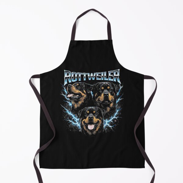 Item preview, Rottweiler Heavy Metal Lightning with Fierce Dog Portraits designed and sold by Masonixem.