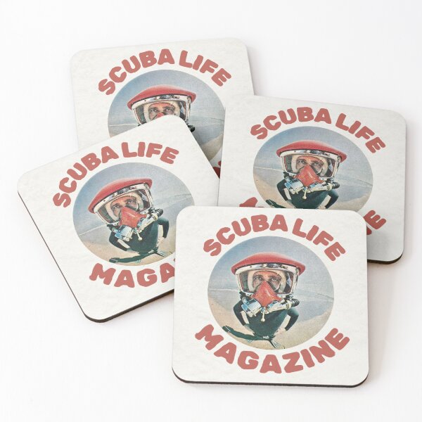 Item preview, SCUBA LIFE magazine vintage print designed and sold by veggiecollages.