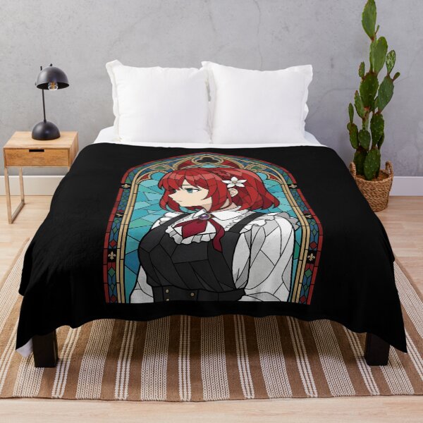 Item preview, Tilty Claret Tenten Kakumei Gothic Stained Glass designed and sold by mildaclairmo.