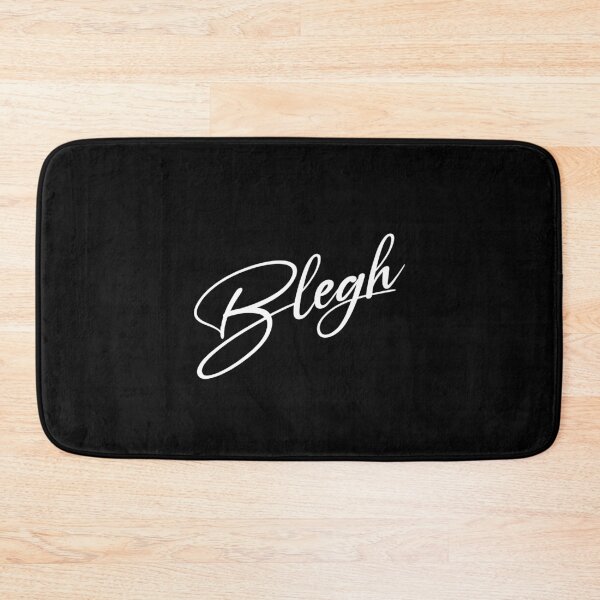 Item preview, Blegh Cursive Script Metalcore Fan Gift for Metalheads designed and sold by Say It With Ink.