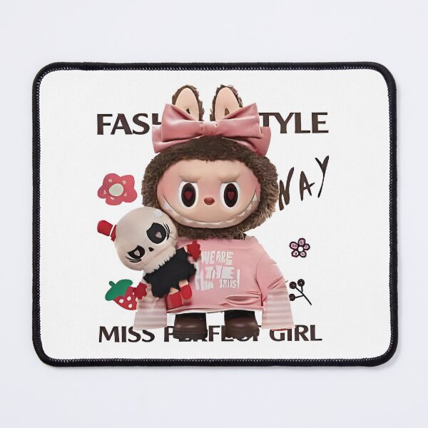 Item preview, Labubu Pink Punk designed and sold by AestheticPrintStudio.
