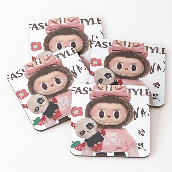 Item preview, Labubu Pink Punk designed and sold by AestheticPrintStudio.