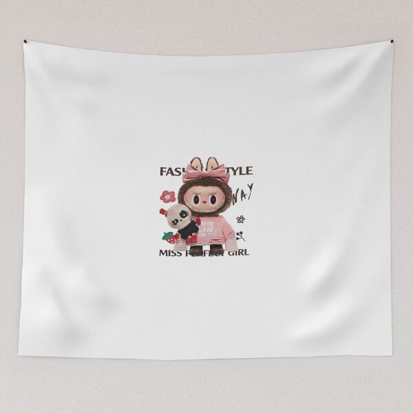 Item preview, Labubu Pink Punk designed and sold by AestheticPrintStudio.
