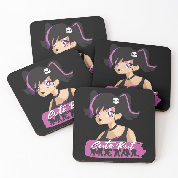 Item preview, Cute But Metal Funny Metal Girl Gift for Metalheads designed and sold by Say It With Ink.
