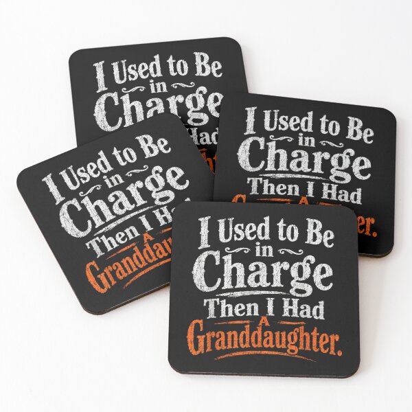 Item preview, I Used To Be In Charge Then I Had A Granddaughters Saying designed and sold by goombi-creative.