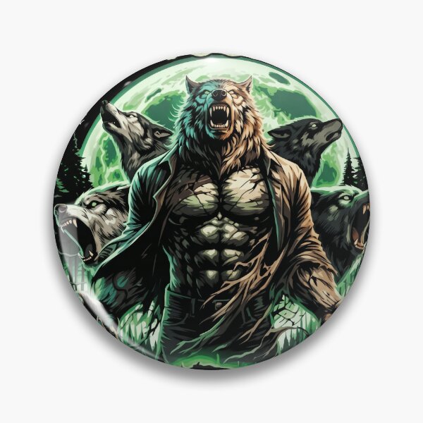Item preview, Muscular Werewolf Hide Your Wife The Alpha Is Here designed and sold by Vermanartist.