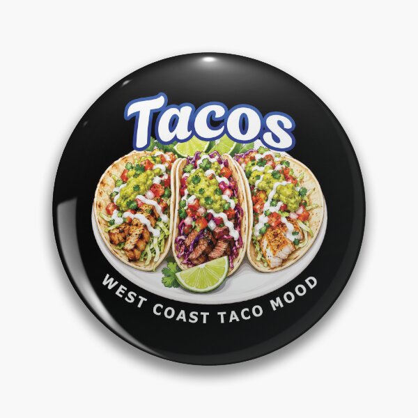 Item preview, West Coast Tacos - Taco Lover Mexican Street Food Humor designed and sold by merchxwear.