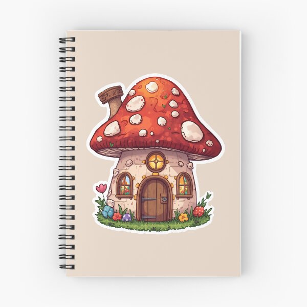 Aperçu de l'œuvre Maison des champignons incroyable créée et vendue par AbsCrewStore.