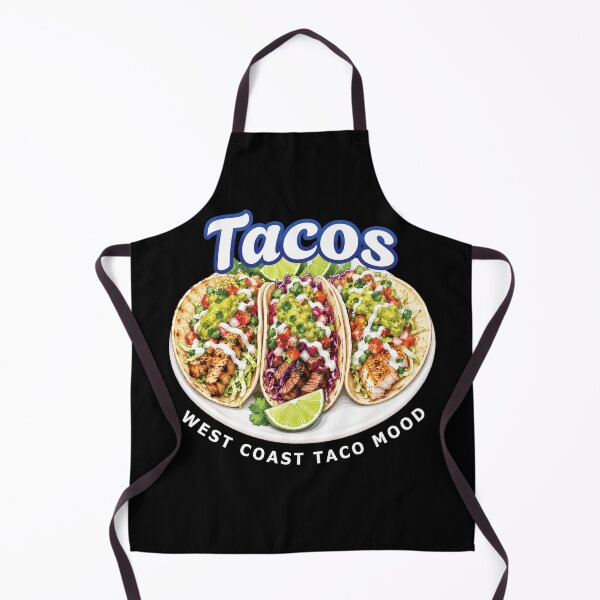 Item preview, West Coast Tacos - Taco Lover Mexican Street Food Humor designed and sold by merchxwear.