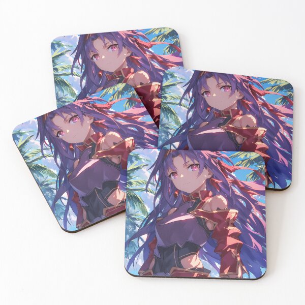 Item preview, Yuuki Sword Art Online Purple Haired Warrior Under Summer Sky designed and sold by bystudiolereve.