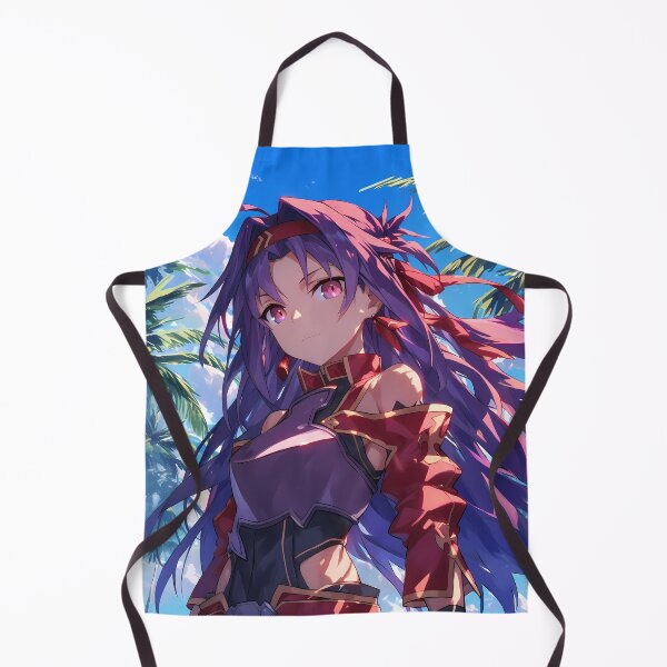Item preview, Yuuki Sword Art Online Purple Haired Warrior Under Summer Sky designed and sold by bystudiolereve.