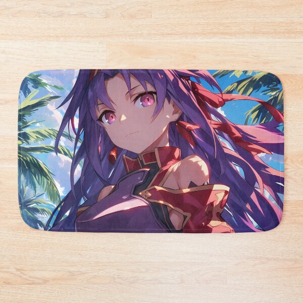 Item preview, Yuuki Sword Art Online Purple Haired Warrior Under Summer Sky designed and sold by bystudiolereve.