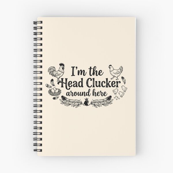 Item preview, Funny Chicken Owner Gift - I’m The Head Clucker Around Here designed and sold by MarJul.