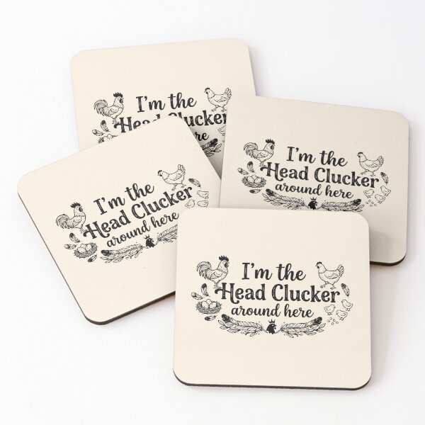 Item preview, Funny Chicken Owner Gift - I’m The Head Clucker Around Here designed and sold by MarJul.