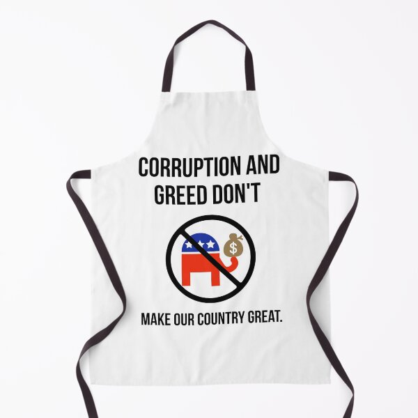 Item preview, Corruption and greed don’t make our country great. designed and sold by Rachel the Artist .