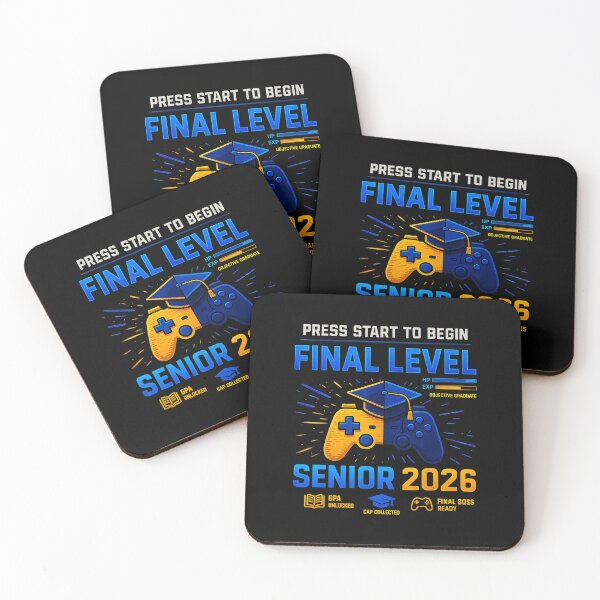 Item preview, Senior 2026 Gamer Graduation With Retro Arcade Controller Style designed and sold by FGTV2021.
