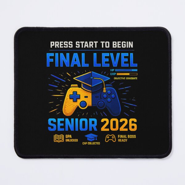 Item preview, Senior 2026 Gamer Graduation With Retro Arcade Controller Style designed and sold by FGTV2021.