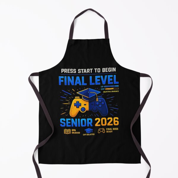 Item preview, Senior 2026 Gamer Graduation With Retro Arcade Controller Style designed and sold by FGTV2021.