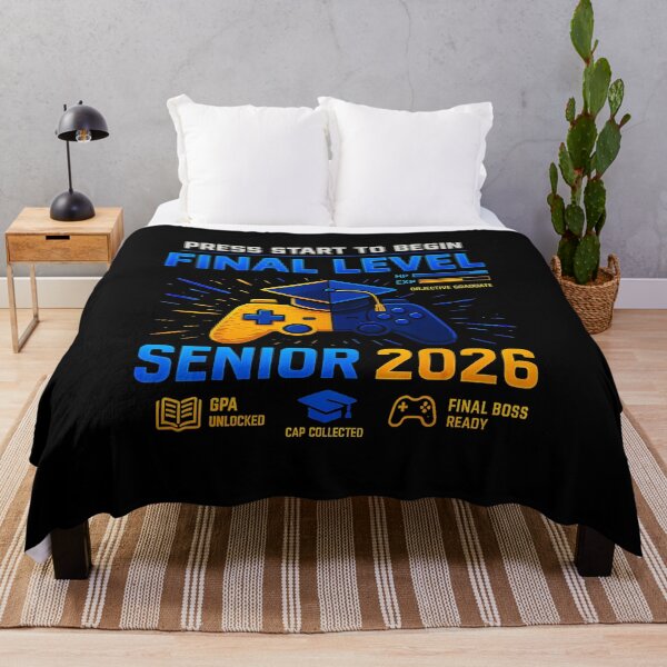 Item preview, Senior 2026 Gamer Graduation With Retro Arcade Controller Style designed and sold by FGTV2021.