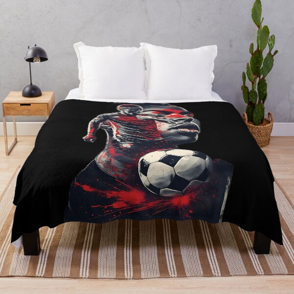 Item preview, Dynamic Soccer Player Football Fan designed and sold by UrbanPrts.