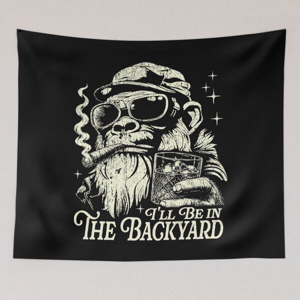 Item preview, i'll be in the backyard 250 years Bigfoot designed and sold by Ortigzitoun.