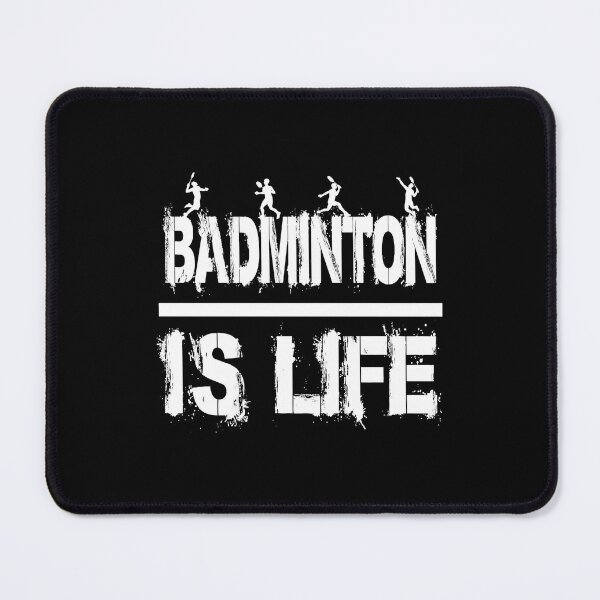 Item preview, Badminton Is Life Distressed Sports Quote For Court Game Fans designed and sold by allistermariam.