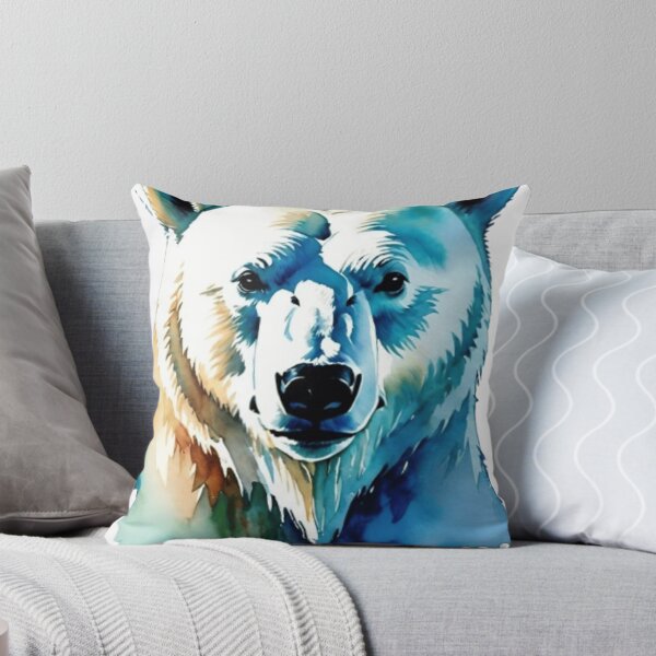 Item preview, Prismatic Polar Bear Watercolor designed and sold by KAVRAO.