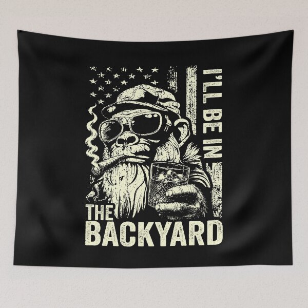 Item preview, i'll be in the backyard 250 years Bigfoot designed and sold by Ortigzitoun.