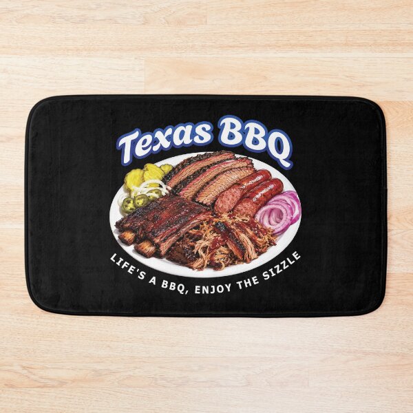 Item preview, Texas BBQ Food Humor - Smoked Brisket Ribs Sausage Barbecue designed and sold by merchxwear.