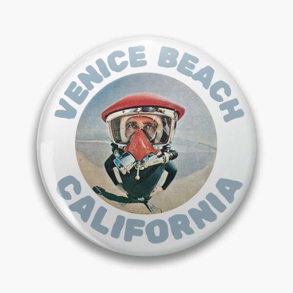 Item preview, Venice Beach Vintage Scuba Print designed and sold by veggiecollages.