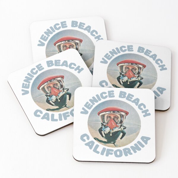 Item preview, Venice Beach Vintage Scuba Print designed and sold by veggiecollages.