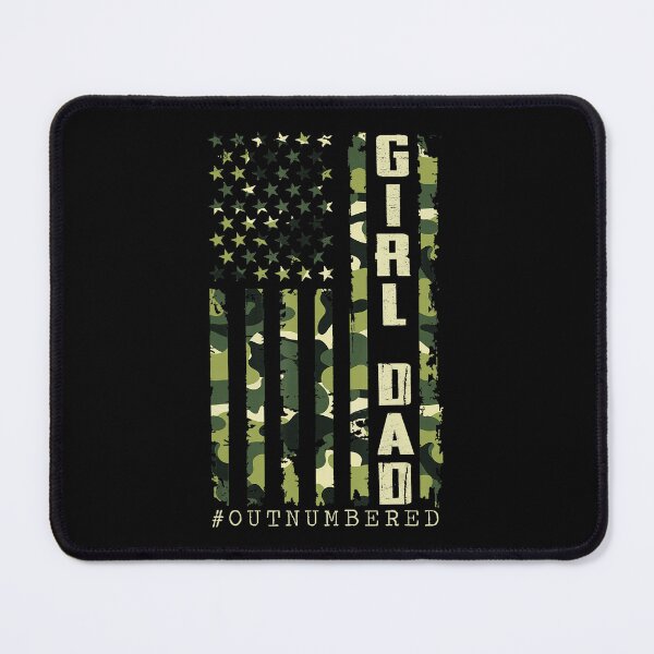 Item preview, Camo Dad Patriotic Flag With Rugged Father Pride Style designed and sold by zamiokaline.