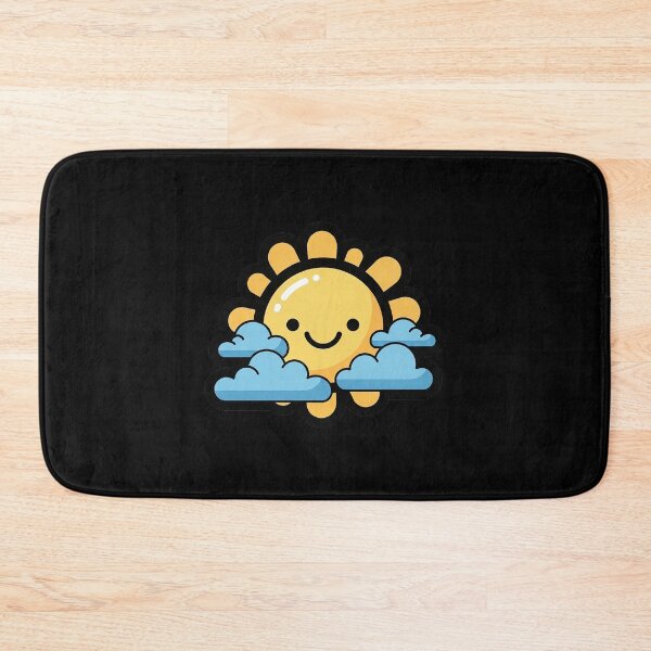 Item preview, Cute Sun Clouds Minimal Happy Weather Illustration designed and sold by Osmose-Studio ⭐⭐⭐⭐⭐.