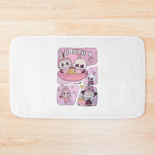 Item preview, Labubu Pink Comic Strip Graphic Tee designed and sold by AestheticPrintStudio.