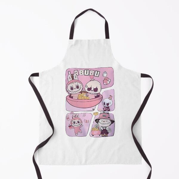 Item preview, Labubu Pink Comic Strip Graphic Tee designed and sold by AestheticPrintStudio.
