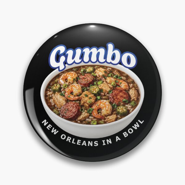 Item preview, Gumbo New Orleans Food - Cajun Creole Southern Comfort Food designed and sold by merchxwear.